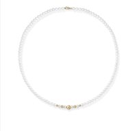 Collier Lelune Femme in Or Perla LLNK291.2